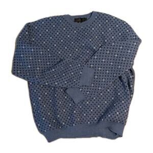 Bugatchi Sweater Mens X-Large Merino Wool Crewneck Pullover